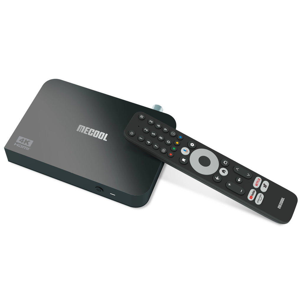 MECOOL KT2 TV Box Android 2025 DVB-T2 Smart TV ip tv tvbox Amlogic S905Y4 Netflix 4KChromecast android 12 14 Global Console
