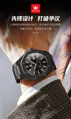 Relógio OLEVS 3613 Masculino Multifunções Cronógrafo de Pulso Original à Prova de Água Luminoso Quartzo Automático