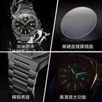 Relógio OLEVS 3613 Masculino Multifunções Cronógrafo de Pulso Original à Prova de Água Luminoso Quartzo Automático