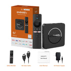 Global Version Mortal Smart Streaming Media TV Box Android13 AllwinnerH313 Bluetooth Google Assistant 2.4G e 5G Wifi 4KHD Q1