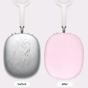 Capa de silicone para auscultadores AirPods Max, acessório para os AirPods Max da Apple.