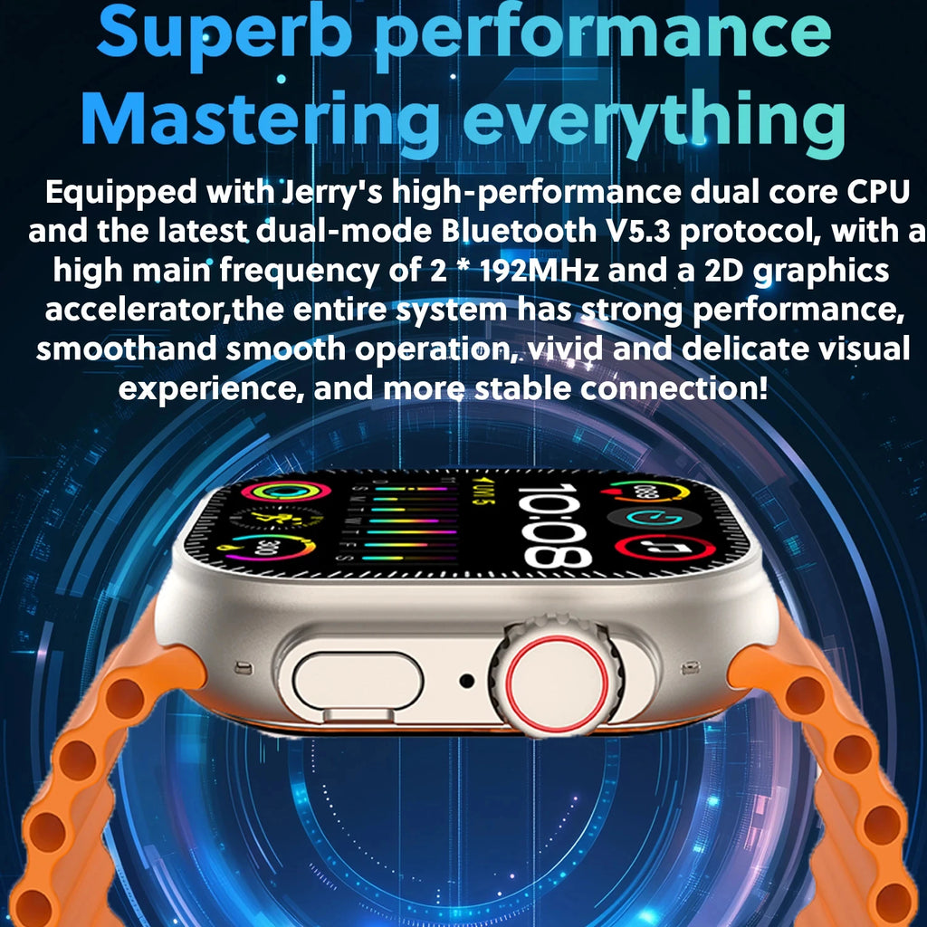 Novo Smartwatch T83 Pro 2026 4G Android 10.0 Ecrã AMOLED de 1,96 polegadas Câmara de 200 W Pixels Chamada de Vídeo GPS Rastreamento de mais de 100 Desportos Smartwatch Masculino