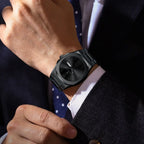 Relógio militar POEDAGAR para homem, à prova de água, de luxo, com calendário semanal, de quartzo, em aço inoxidável. Relógio de pulso masculino moderno.