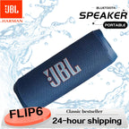 Coluna Bluetooth JBL FLIP 6 Original FLIP6 Portátil IPX7 à Prova de Água para Uso Externo com Graves Potentes e Som Estéreo, Tweeter Independente