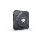 Android 14 TV Box Allwinner H313 2GB 16GB 4K Media Player com Comando Remoto por Voz ATV STB Dual-Band WiFi 2.4G 5G Smart Set Top Box