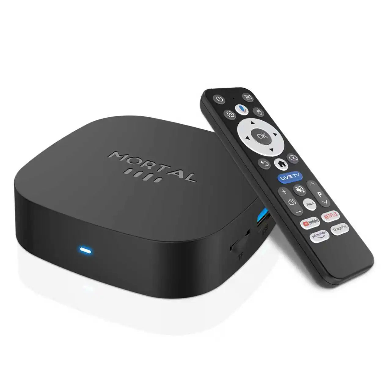 Novo T1+ 8K HD TV Box 2025 com Android 16.0, processador RK3518 Quad Core, 8GB de RAM, 128GB de ROM, Wi-Fi duplo 2.4G/5.8G e leitor de multimédia para cinema em casa.