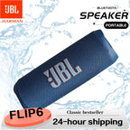 Coluna Bluetooth JBL FLIP 6 Original FLIP6 Portátil IPX7 à Prova de Água para Uso Externo com Graves Potentes e Som Estéreo, Tweeter Independente