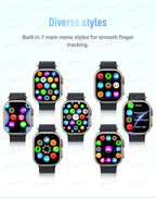 Novo Smartwatch T83 Pro 2026 4G Android 10.0 Ecrã AMOLED de 1,96 polegadas Câmara de 200 W Pixels Chamada de Vídeo GPS Rastreamento de mais de 100 Desportos Smartwatch Masculino