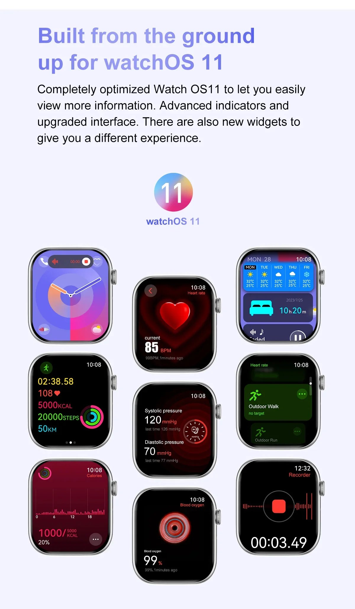 Novo Smartwatch DT Watch X Mini com Menu 3D, Vídeo, TWS, IA, Voz, Bússola, Teste de Saúde e Desporto, Música e Ecrã AMOLED de 1,85 polegadas para Mulher.