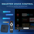 Smart TV Box Bluetooth 5.4 8K Q1 Android 14 Set Top Box Allwinner H313 Dual Wifi 5G 8GB128GB Google Voice Streaming Media Player