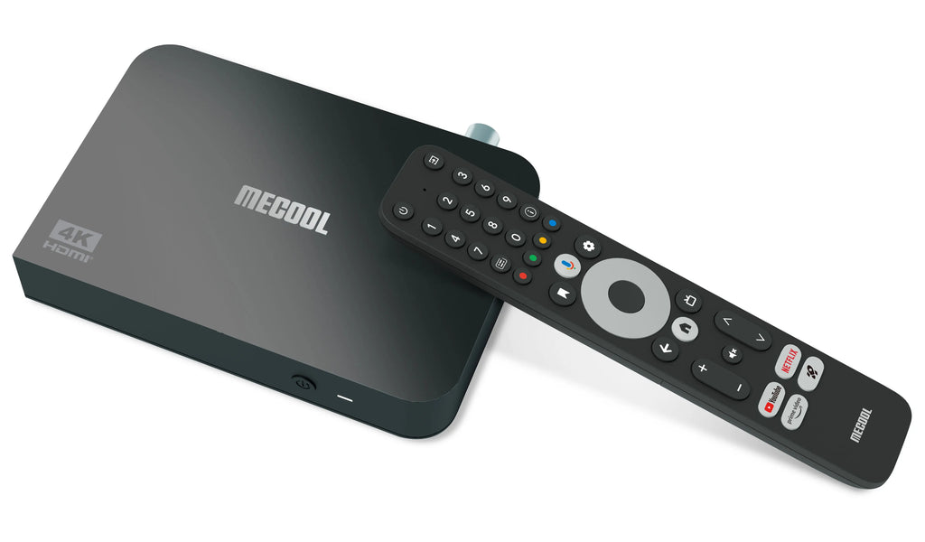 MECOOL KT2 TV Box Android 2025 DVB-T2 Smart TV ip tv tvbox Amlogic S905Y4 Netflix 4KChromecast android 12 14 Global Console
