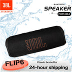 Coluna Bluetooth JBL FLIP 6 Original FLIP6 Portátil IPX7 à Prova de Água para Uso Externo com Graves Potentes e Som Estéreo, Tweeter Independente