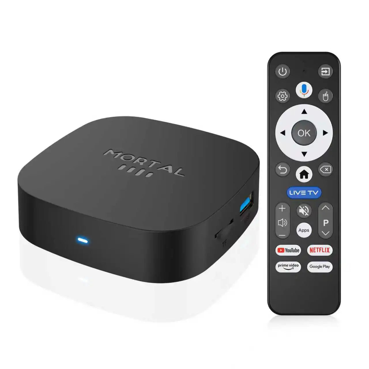 Novo T1+ 8K HD TV Box 2025 com Android 16.0, processador RK3518 Quad Core, 8GB de RAM, 128GB de ROM, Wi-Fi duplo 2.4G/5.8G e leitor de multimédia para cinema em casa.