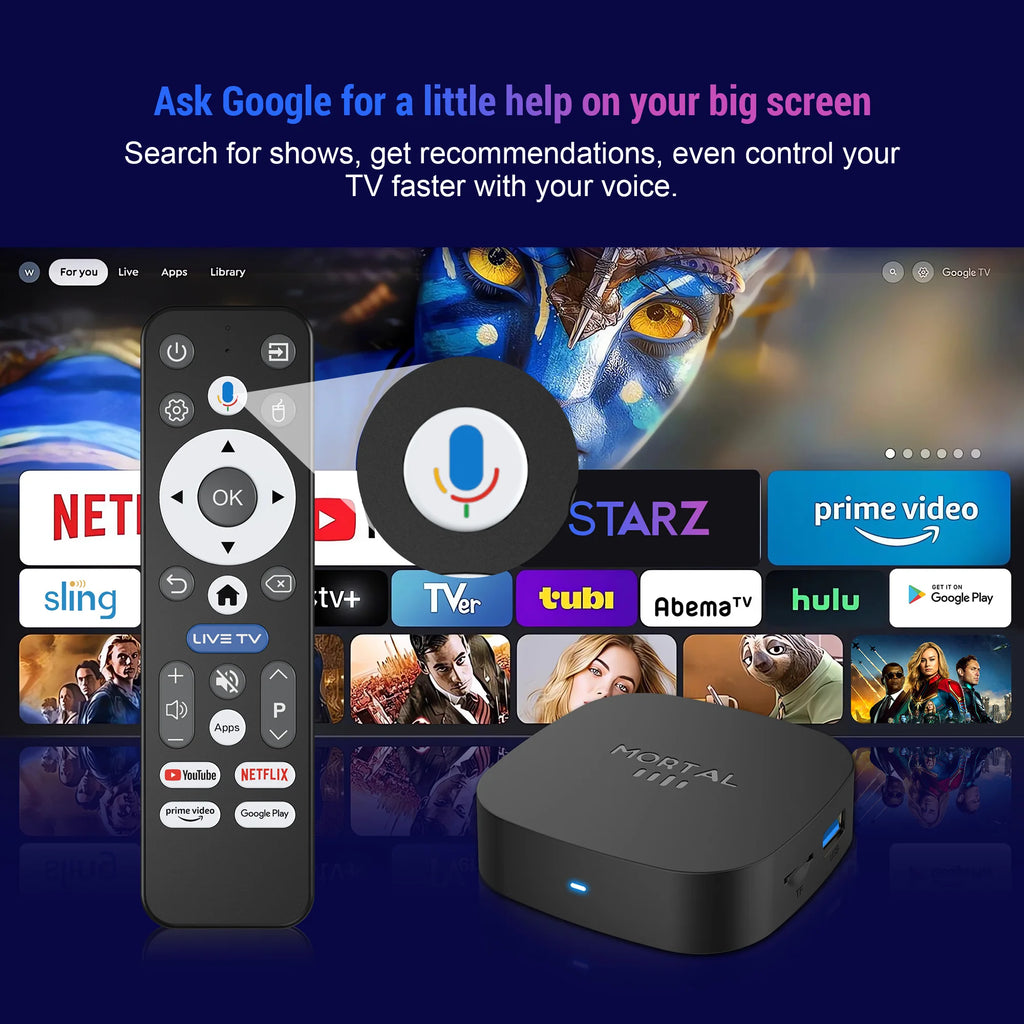 Novo T1+ 8K HD TV Box 2025 com Android 16.0, processador RK3518 Quad Core, 8GB de RAM, 128GB de ROM, Wi-Fi duplo 2.4G/5.8G e leitor de multimédia para cinema em casa.